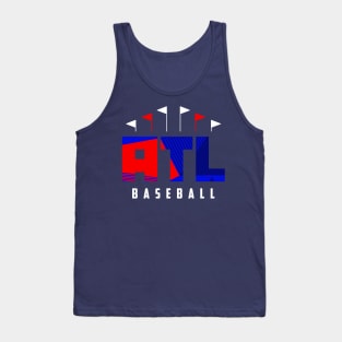 ATL Baseball Ballpark Tank Top